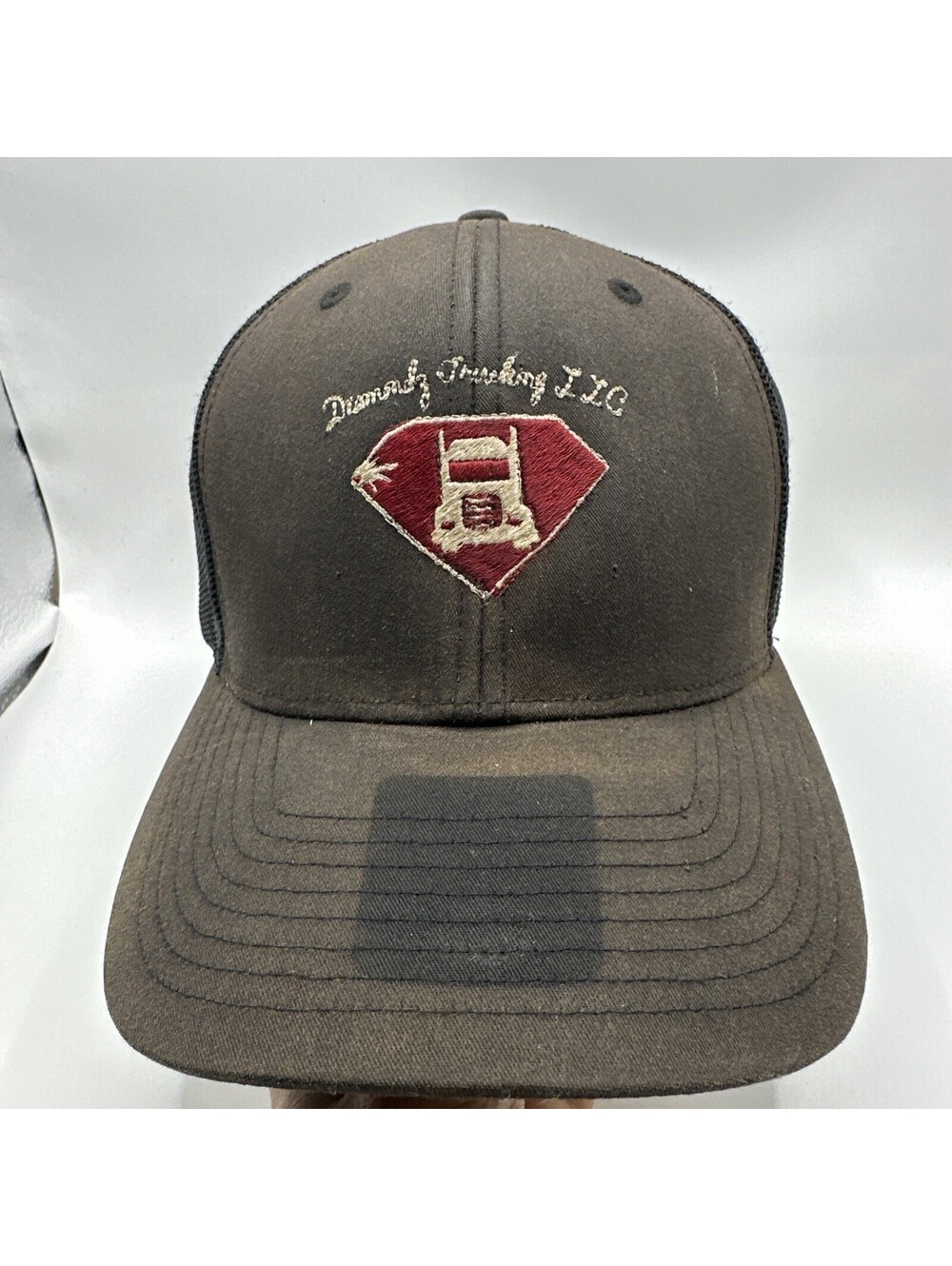Diamond'Z Trucking Richardson 112 Embroidered Rare Oklahoma Trucker Hat